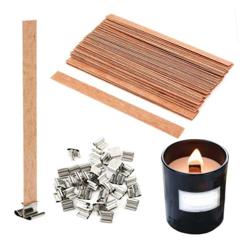 Candle Supplies Beeswax - 30 Uds. Mecha de vela de