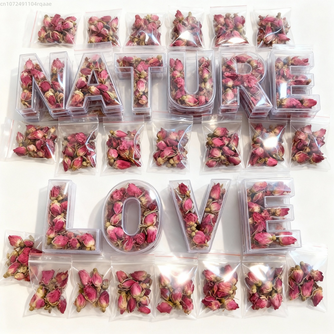 Candle Fragrance Supplies - 250/500g de rosas naturales, flores secas,