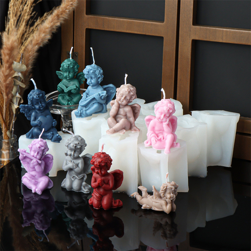 Molde de silicona 3D para vela - Candle Fragrance Supplies reseña y precio