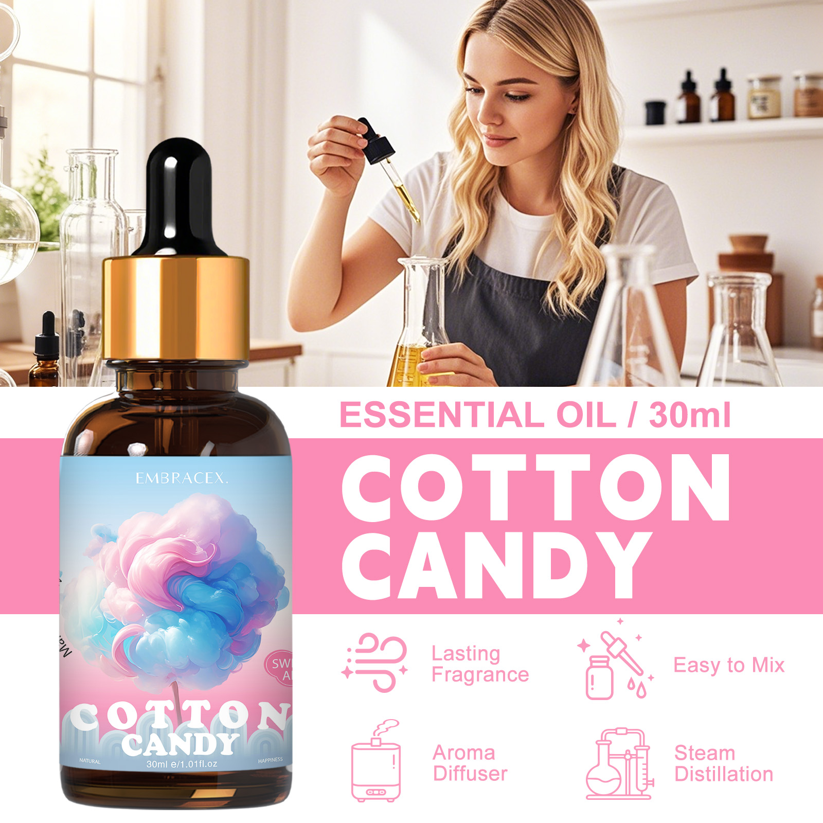 Aceite Esencial de Algodón de  - Candle Fragrance Supplies reseña y precio