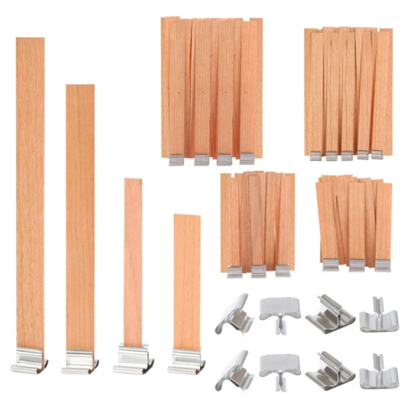 30 Uds. Mecha de vela de mader - Candle Supplies Beeswax reseña y precio