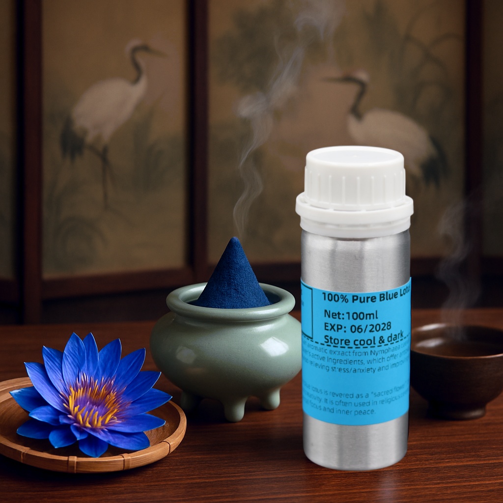 Aceite aromático de loto azul  - Candle Fragrance Supplies reseña y precio
