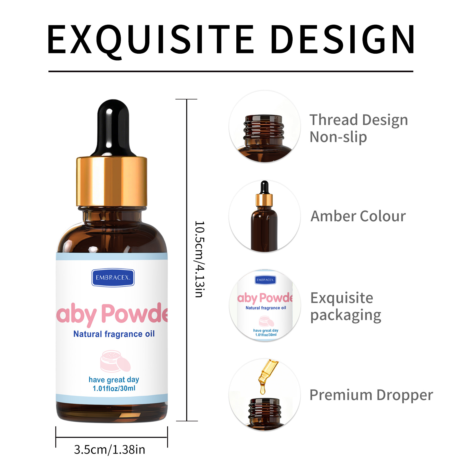 Aceite esencial de talco para  - Candle Fragrance Supplies reseña y precio
