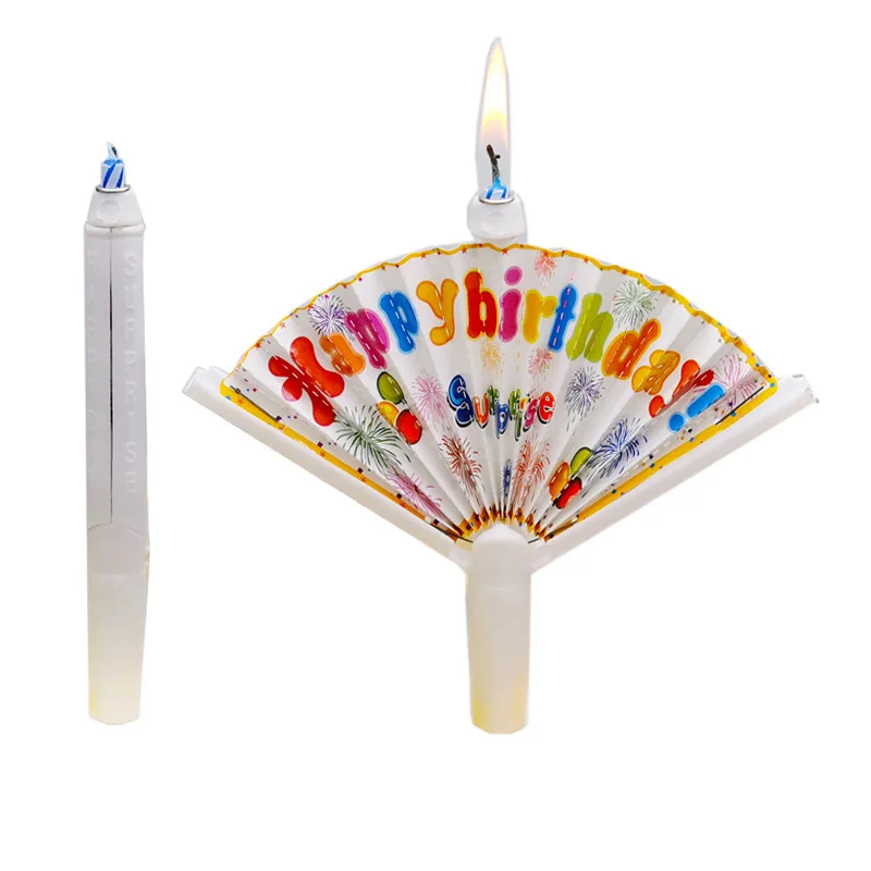 Vela de cumpleaños con abanico - Candle Surprise reseña y precio