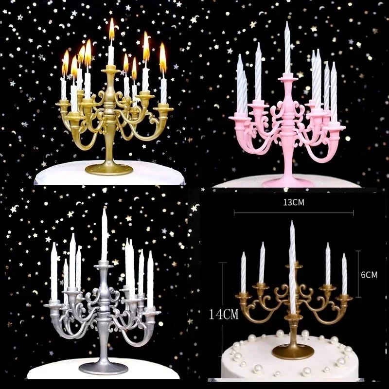 Paquete de 9 velas y candelabr - Candle Surprise reseña y precio