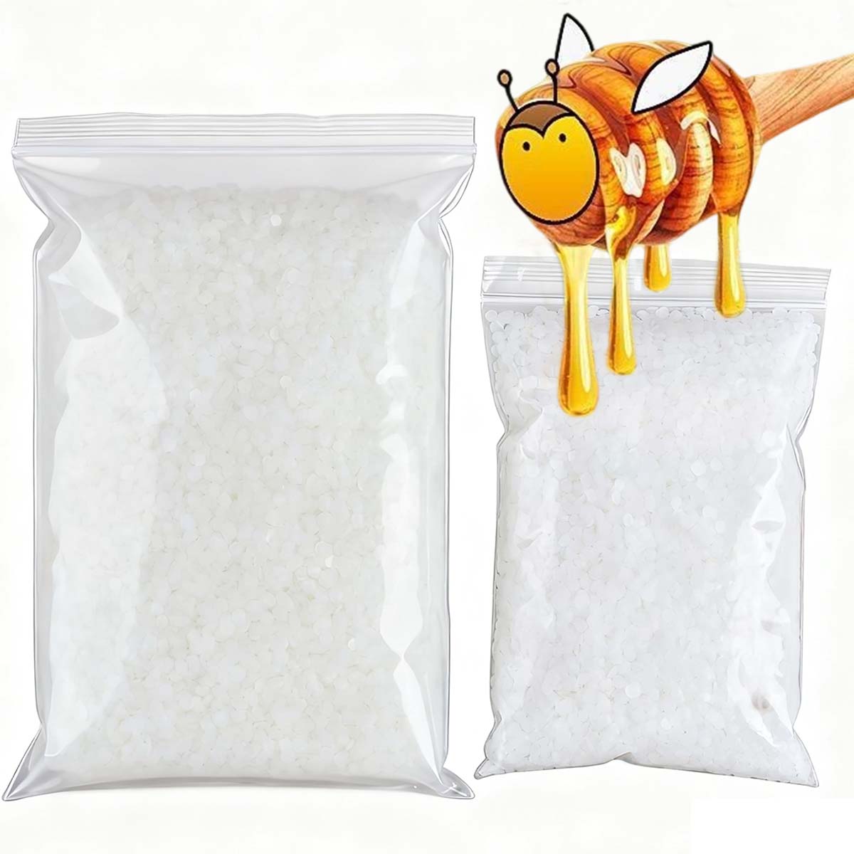 Cera de abejas blanca de 200g- - Candle Supplies Beeswax reseña y precio