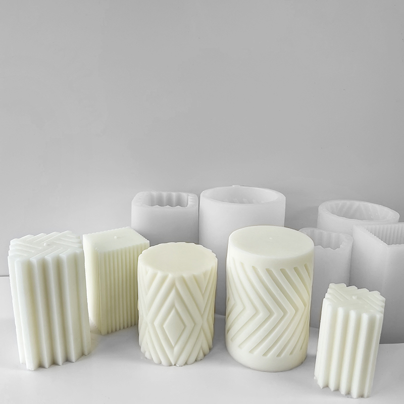 Vela perfumada cilíndrica geom - Candle Fragrance Supplies reseña y precio